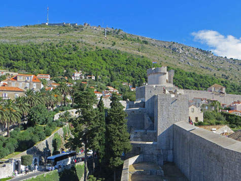 Fort Minceta in Dubrovnik Croatia