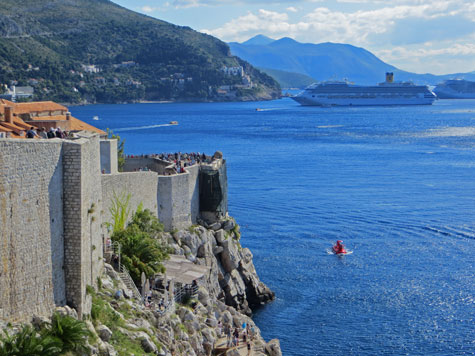 Overview of the Dubrovnik Cruise Ports