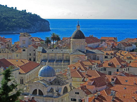 Landmarks in Dubrovnik Croatia