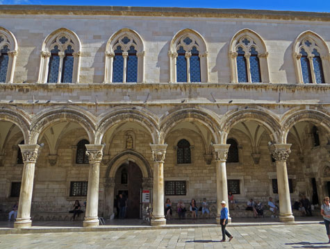 Rector's Palace in Dubrovnik Croatia
