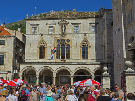 Sponza Palace in Dubrovnik Croatia